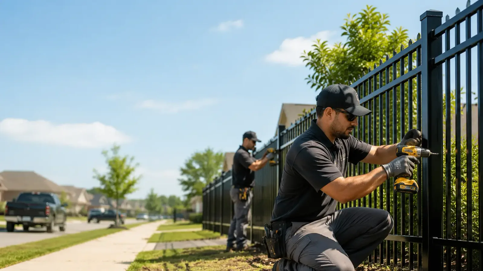 Metal Fence Installation in Adell, WI